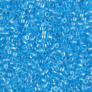 Miyuki delica kralen 11/0 - Transparent ocean blue luster DB-1229